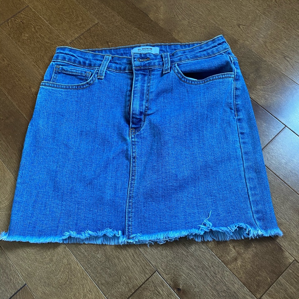 Denim skirt